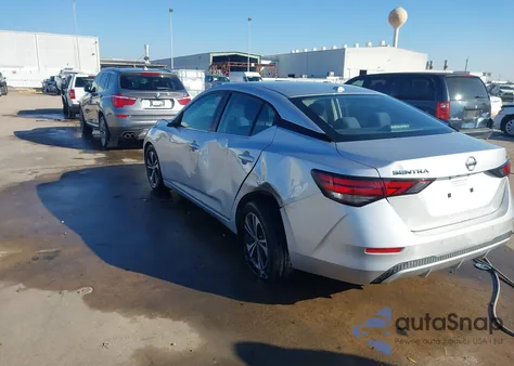 2021 Nissan Sentra Sv Xtronic Cvt from USA, damaged, VIN 3N1AB8CV5MY295132